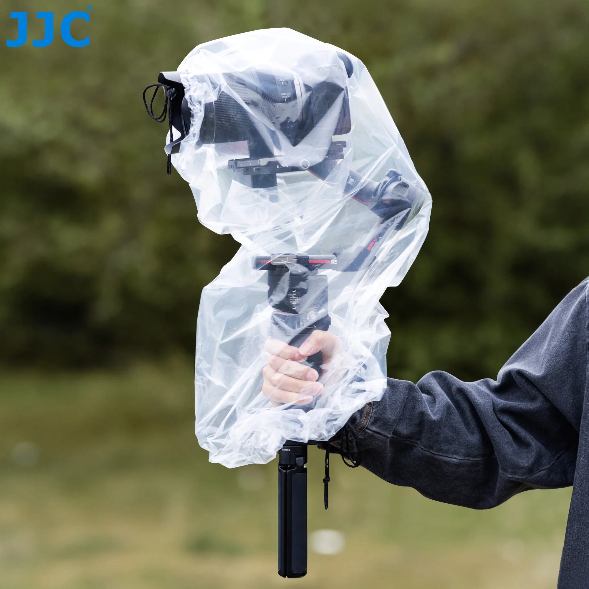 JJC Camera Stabilizer Rain Cover Waterproof Camera Raincoat For DJI RS 2/RSC 2/RS 3/RS 4 Mini For Zhiyun CRANE-M 3S CRANE 4